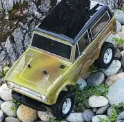 RC car, 1/10, Tamiya, Ford Baja Bronco on a CC-02 Chassis, RTR