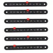 6Pcs Soccer Tabletop Scoreboard Snooker Score Board Scorer Pointers and3354