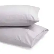 MyHouse Ashton Pillow Case Pack King Light 53X90cm Light Grey - Mink