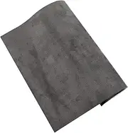 Gatuida Car Interior Repair Renovation Suede Headliner Fabric Self-adhesive Suede Wrap Elegant Black Grey
