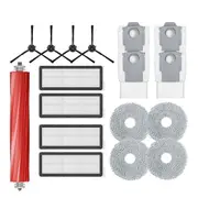 For Qrevo S Replacement Main Side Brush HEPA Filter Mop Pads Dust Bags Spare Parts Accessory