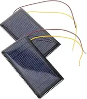 Kisangel Portable Solar Panel Charger Kit 5v DIY Components for Science Experiments and Toys