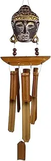 Asita Buddha Bamboo Wind Chime Feng Shui Garden Decoration
