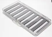 Clear Fly Box-L-Slit Foam/KL-SF