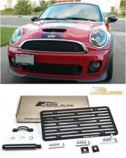 EOS For 12-16 Mini Cooper R58 Coupe | Full Sized Front Tow Hook License Plate