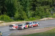 Finland 2014 Jos Jansen Ford Focus III Pontus Tideman Audi S1 EKS Old Photo