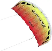 Prism Kite Technology Synapse 170 Dual-line Parafoil Kite - an Ideal Entry Level Kite to Dual-line Kiting, Mango, SYN170