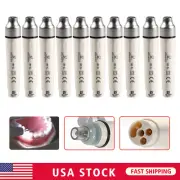 10 Dental Ultrasonic Piezo Scaler Handpiece LED light Fit EMS/WOODPECKER