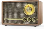 Retro Radio with Bluetooth Speaker, Vintage Bluetooth Radio with White Noise Fun