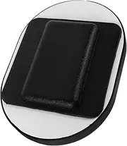 Yardwe Drum Mute Pad for Bass Drums Adhesive Vibration Isolation Rubber Pad for Noise Reduction Sturdy Construction for Quieter Practice Sessions
