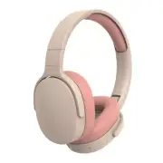 Wireless Bluetooth Over-Ear Headphones with HD Mic and Music Player