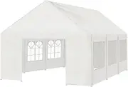 [Wallaroo] 6x6 White Gazebo Party Wedding Tent Event Marquee Outdoor Canopy Shade