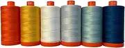 Hollyanne Knight Aurifil Quilting Rockstar Thread Set 6 Large spools