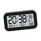Desk alarm clock, desk clock with light function, bedroom bedside clock, clock