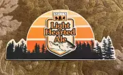 Bells Brewery Light Hearted Ale Tin Tacker Sign Bar Man Mancave
