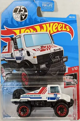 Hot Wheels - Mercedes-Benz Unimog 1300