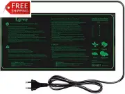 LERWAY 21W Seedling Heat Mat Waterproof Heating Pad 52X25Cm for Greenhouse Growi