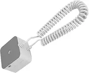 Emote Control Bracket - Anti-Loss Remote Control Wall Bracket,Magnetic TV Organizer Safely Secure Artifact With Retractable String For Living Room