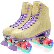Roller Skate for Women Girls and Kids, High-top Double Row-Classic Rollerskat...