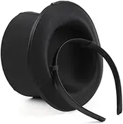 Hohopeti Top Hat Costume Womens Costume Accessory Mini Glitter Top Hat Headband Party Small Small Hat Manual Black Banquet Headgear Ringmaster Hat Headband Banquet Hat