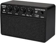 Guitar Amplifier Small Electric Guitar Amp 10W Mini Portable Guitar Practice Speaker for Daily Practice Street Performances Rechargeable Portable Audio Supports BT/Headphone Connection,KOKKO