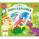硬頁拼圖遊戲書：恐龍探險家(24*28公分大尺寸。學齡前)Let’s Pretend: Dino Explorer