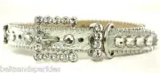 BB Simon Swarovski Crystals Dog Collar Large