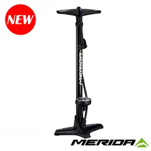 《MERIDA》美利達 立地式打氣筒 聰明嘴160PSI 黑 1816