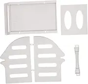 KALLORY Sticker Printer Dispenser Dual Use Label Holder Stable Thermal Label Holder for Easy Access and Organization Offices Supermarkets and More
