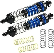 Aluminium 6061 Front Or Rear Shocks For Losi 1/18 Mini LMT 4X4 Brushed Monster Truck RTR-LOS01026 Upgrade Parts - Blue
