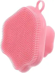 SOESFOUFU Facial Brush Face Wash Brush Silicone Scrubber Facial Exfoliator Tool Dual Side Facial Scrubber Face Wash Scrubber Silicone Facial Scrubber Face Cleaner Brush Face Scrubbers