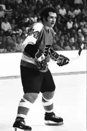 Joe Watson Of The Philadelphia Flyers 1970s Old Ice Hockey PHOTO 4