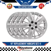 New 18" Replacement Hubcaps SET/4 For 2014-2019 Chevrolet Impala LS
