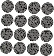 MAGICLULU 33Pcs Aromatherapy Volcanic Rock Essential Oil Diffuser Beads Compact Spacer Beads for Home and Car Fragrance Elegant and Long Lasting Aromatherapy