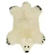 Glacier Wear White Bear Sheepskin Rug/Throw shp756