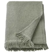 VALLASÅN bath sheet, light green, 100x150 cm