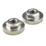 Flange Nuts Hex Locking Nuts Kit 2pcs For Modification Power Tools Angle Grinder