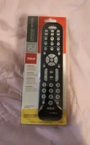RCA Universal Remote ( 6 Devices ) RCR6473R **Brand NEW,Factory Sealed**