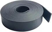 Rubber NBR Flat Strip Shock Absorption and Buffering Marine Waterproof and Anti Slip Sealing Gasket Anti-Collision Tape(Thick 20X Width 50mm)