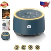 D1 White Noise Machine with Night Light - 24 Relaxing Sounds, Portable & Trav...