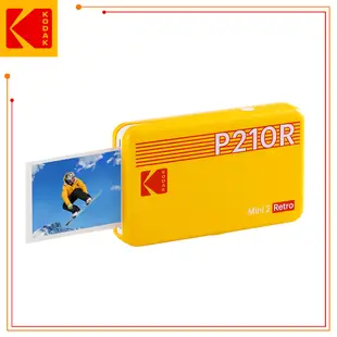 KODAK 柯達 P210R 即可印口袋相印機(黃色) 公司貨