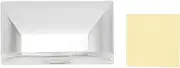 Motion Detector Night Light, LED Keyhole Light Battery Operated PIR Sensor for Toilets Cupboards Kitchen, Excellent Lighting with Double Sided Tape for Hallways, Stairs, Safes