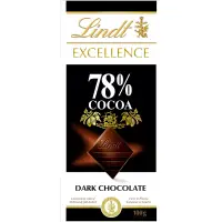 在飛比找PChome24h購物優惠-《瑞士蓮 Lindt》極醇系列78%巧克力片 (100g)