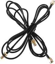 TINEASUR WiFi Signal Booster 2X SMA Male to Female Coax Extension Cable 1m Antenna Wire for Router