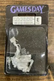 Games Workshop Warhammer 40k Space Wolves Wolf Priest Games Day 2003 OOP MIB