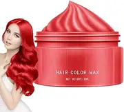 Instant Colored Hair Wax,Temporary Hairstyle Dye Cream - Temporary Colored Hair Paint Wax for Women, Adults, All Ages, Friends, Beautician, Hairdresser