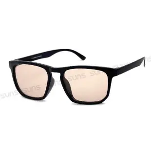 【SUNS】濾藍光眼鏡 經典素面方框眼鏡 輕量設計 抗紫外線UV400 S10(阻隔藍光/標準局檢驗合格)