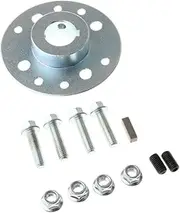 JicSuXi Go Kart Steel Sprocket Hub Go-Kart Spare Part 1" Bore 1/4" Keyway Go-cart Accessories for 212cc 196cc 6.5HP Drift Trike