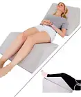 Lisenwood Foam Bed Wedge Pillow Set - Reading Pillow & Back Support Wedge Pillow