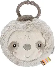 Fehn Fabric Book Sloth - Feeling Book with Nature Motifs: 6 Pages with Exciting Materials and Functions for Feeling, Grasping and Wondering - A Perfect Companion for Home and on The Go
